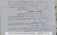 东营市2025年拆迁政策全解读，涉及多个片区